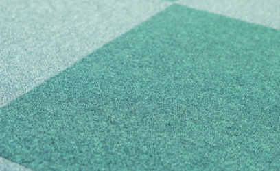 green carpet tiles