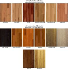 Timber Floor Colour Strip Collection